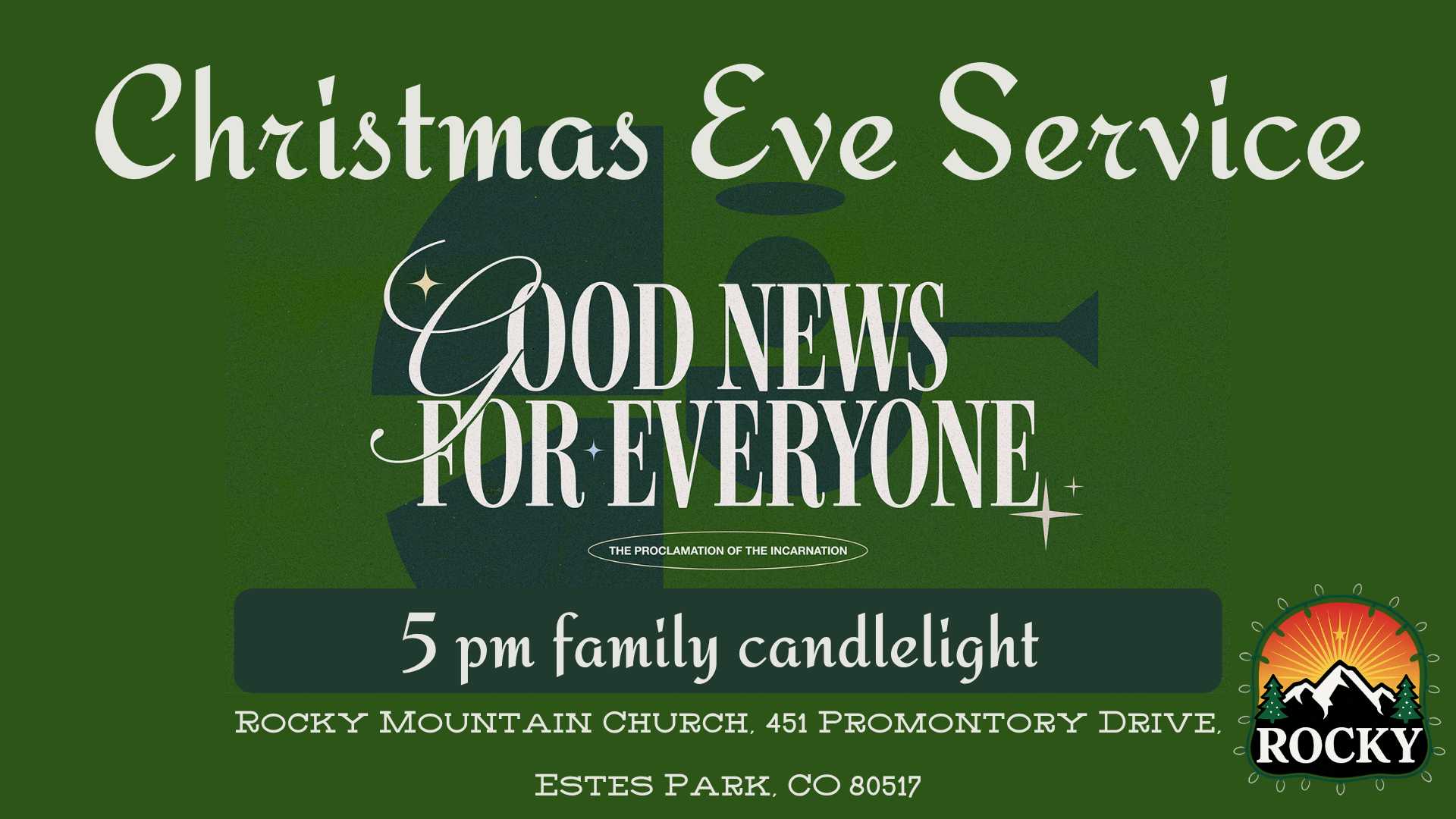 Christmas Eve Service Invite 2025
